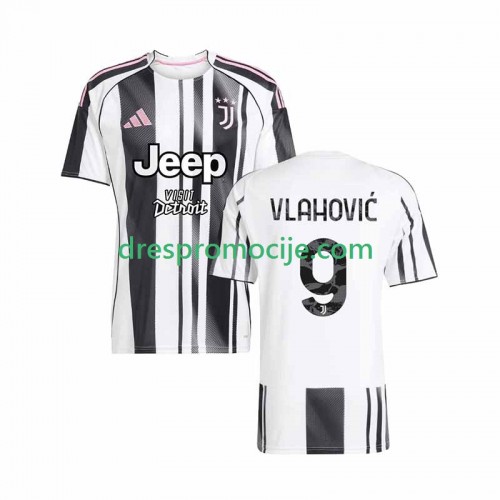 Juventus Vlahovic 9 Dres Domaći 2025/2026 Kratkih Rukava Juventus Vlahovic 9 Dres Domaći 2025/2026 Kratkih Rukava